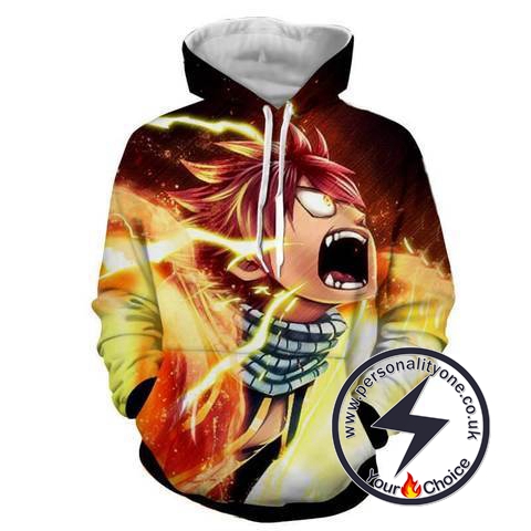 Natsu Dragneel - Fairytail Hoodies - Fairytail